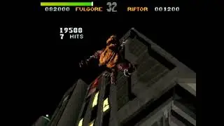 Killer Instinct (1994) - Ultimate while falling off Orchid rooftop