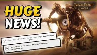 NEW HYPERBOOST SERVER! 120FPS! REMASTER & PC CLIENT! TRANSCENDENT CLASSES!【Black Desert Mobile】