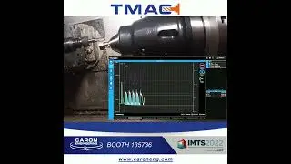 IMTS 2022 Demo - TMAC Adaptive Control on a Tsugami TMA8F - Caron Engineering