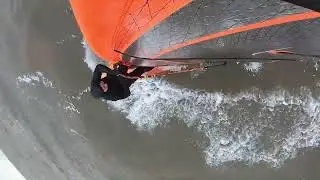 Windsurfing at Fraisthorpe - 12th Feb 2022