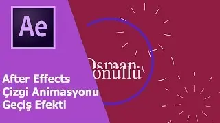 Çizgi Animasyonu Geçiş Efekti | After Effects