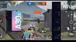 Samsung a30s FPS review in PUBG TDM gameplay is very slow