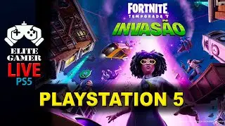 FORTNITE JOGANDO NO PS5 PELA 1ª VEZ
