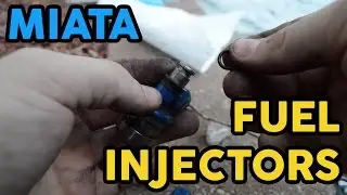 Replacing 1.6 Miata Fuel Injectors