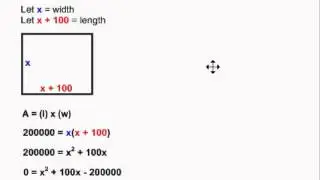 Geometry Problems in Quadratic Functions - Example 3