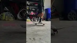 Pressure heelflip one foot to disco flip #shorts