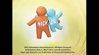 Blue's Clues | Nick Jr. | 2002 Nickelodeon VHS (RARE)