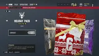 Rainbow Six Siege -  Holiday Packs Broken ?!!!! *ERROR*