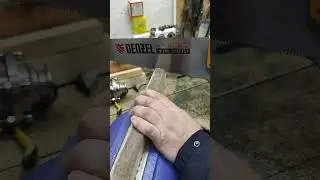Как ровно отпилить рейку без стусла и угольника 