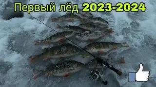 FIRST ICE 2023-2024. PERCH POINT WORKED