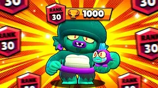 АПНУЛ 30 РАНГ НА ДЖИНЕ! КАК ЛЕГКО АПНУТЬ 30 РАНГ НА ДЖИНЕ! Brawl Stars