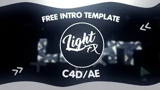 FREE AMAZING INTRO TEMPLATE (C4D/AE)