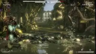 Mortal Kombat X Nice catch by Kotal Kahn
