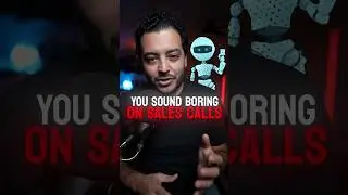 How Stop Being Boring On Sales Calls! #sales #salestips #remotesales