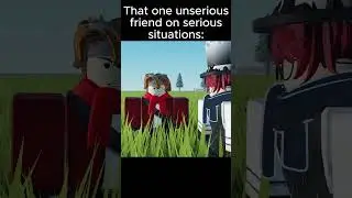 When you think he's finally being serious....  #roblox#robloxanimation#shorts