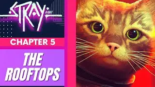 STRAY - Rooftops | Chapter 5 | PC 1080p | Gameplay |