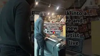 POV: You walk into a London Store and find your new favourite artistmaking 🔥 #london #livemusic
