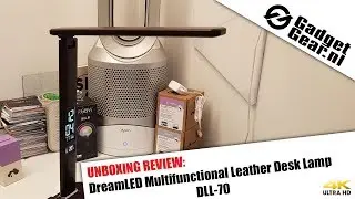 Unboxing Review DreamLED Multifunctional Leather Desk Lamp DLL-70