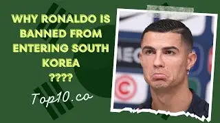 Why Ronaldo is Banned From Entering South Korea ? #ronaldo #southkorea #viralvideo #viral