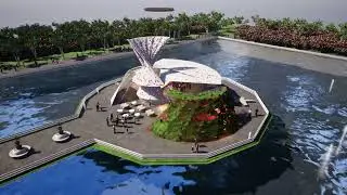 The Elgoli Pavilion, Tabriz, Iran/Maryam Abdollahpour/Metavesr Concept design -Landscape Design Book