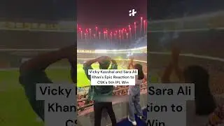 IPL 2023 Final: Vicky Kaushal And Sara Ali Khan's Reaction To CSK's Win
