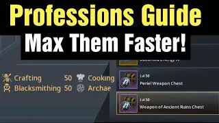 Traha Global Profession Guide: How To Max Them Fast & Why They Are Very Important?!