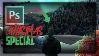 CHRISTMAS HOLIDAY SPECIAL SPEED ART | PHOTOSHOP