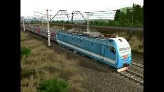 Запуск и управление ЭП1М - 600 в Trainz 2009