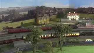 Broxfield (30B) 1956/59 OO Layout - Branch line run-round demonstration