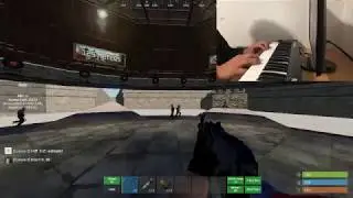PLAYING RUST WITH A PIANO #PianoPlays