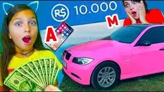 КУПЛЮ ТЕБЕ ВСЁ от А до Я ! в ROBLOX и ЖИЗНИ Back To School Adopt me и алфавит ЧЕЛЛЕНДЖ