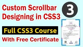 Custom Scrollbar Designing in CSS3