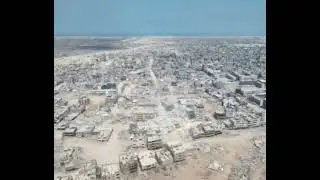 Israël a complètement détruit la bande de Gaza.