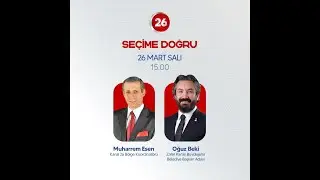 Kanal 26 | Seçime Doğru | Zafer Partisi Eskişehir Büyükşehir Belediye Başkan Adayı Oğuz Beki