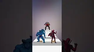 Deadpool Funny Run 