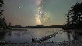 Tracked Milky Way Galaxy Lake Reflection Composite Tutorial