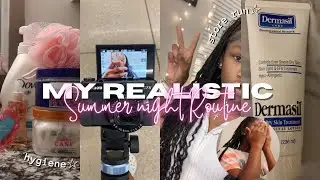 MY SUMMER NIGHT ROUTINE |*realistic*