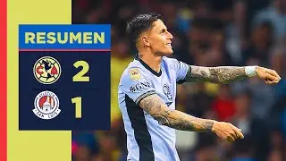 Resumen completo: América 2 – 1 San Luis | Jornada 13, CL24 | ¡EL BAILE DE BRIAN! 🕺