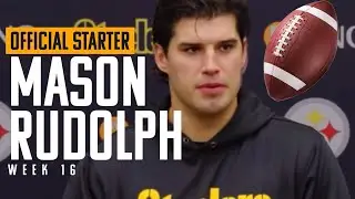 Mason Rudolph Winning at all costs - Pittsburgh Steelers will start at quarterback Week 16