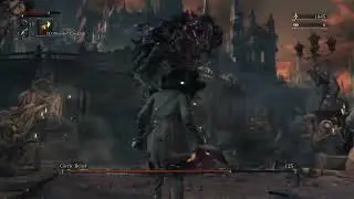 Bloodborne - Cleric Beast boss fight