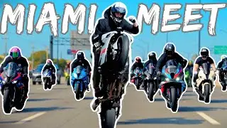 I Survived GHOST RACING Miami Meetup On My S1000rr