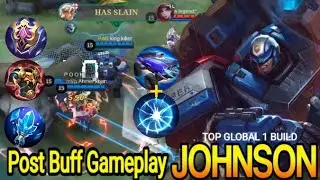 Johnson gameplay pro player | johnson top 1 global - johnson tutorial #johnsonmlbb