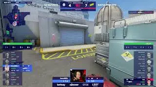 A much needed 1v2 clutch from AmaNEk | G2 Vs Navi | Blast Premier World 2021