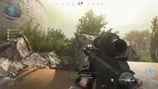 doing some sniper in cod mw