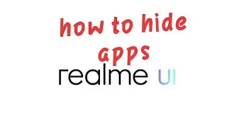 How to hide apps in realme UI || realme 5 pro || hide apps || realme UI