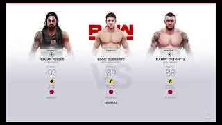 WWE 2K19 Online - Triple Threat - Randy Orton vs Eddie Guerrero vs Roman Reigns