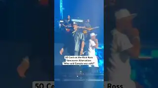 #50cent on the #rickross Vancouver Altercation: "Who said Canada was soft?" #ottawa #canada #shorts