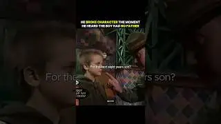 He Broke Character The Moment He Heard The Boy Had No Father.