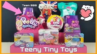 TEENY TINY TOYS UNBOXING! Mini Brands Bratz Real Littles Micro Toy Box and more!
