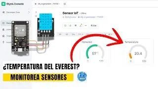 La GUÍA DEFINITIVA para Monitoreo IoT con ESP32 y Blynk (Funciona con Todos los Sensores)